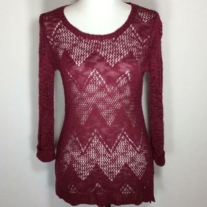 Lace Knit Top